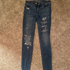 American Eagle distressed jeans
